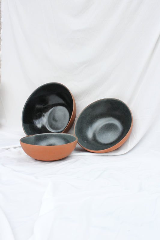 Set de Bowls presentadores color berry